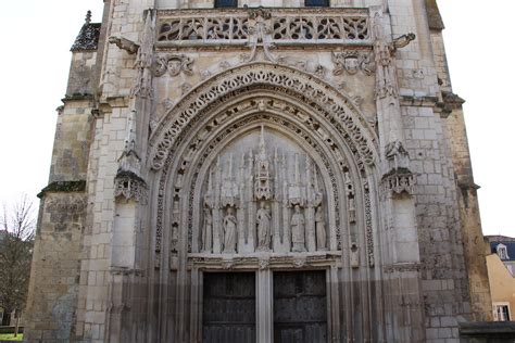 Glise De Sainte Radegonde Poitiers France April Flickr