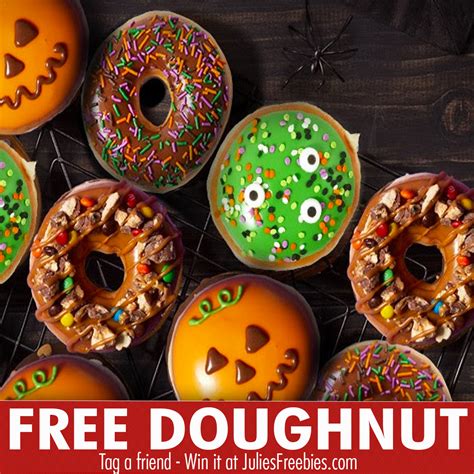 Free Halloween Doughnut at Krispy Kreme (With Purchase) - Julie's Freebies