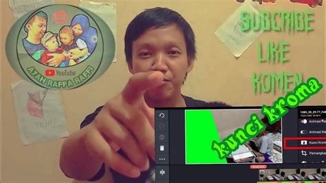 Chroma Key Kunci Kroma Green Screen Youtube