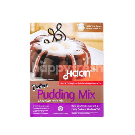 Jual Haan Delima Pudding Mix Chocolate Di Lotte Mart HappyFresh