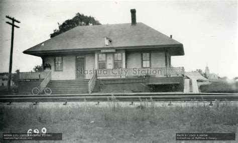 Postcard Railroad Station Cochesett Massachusetts Railroad History