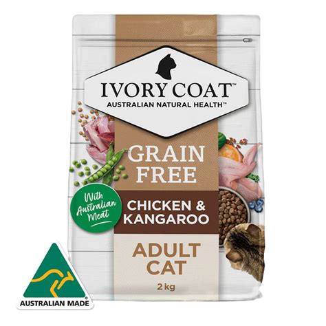 Buy Ivory Coat Grain Free Chicken And Kangaroo Adult Cat Dry Food For