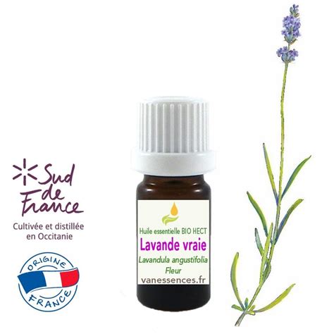 Huile Essentielle De Lavande Vraie Officinale Fine France Bio Hect