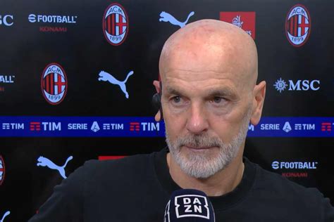 Pioli Senza Dubbi Messaggio Sul Suo Futuro Al Milan