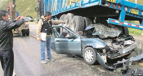 Inseguridad ciudadana Accidentes de tránsito causan más muertos que la