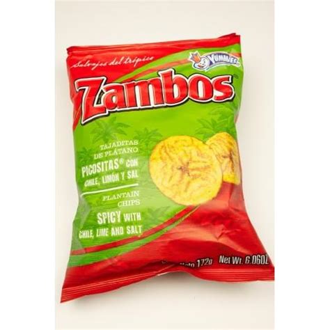 Amazon.com: Mama Lycha Zambos Plantain Chips with Chile and Lemon Pico ...