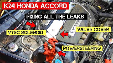 2003 Honda Crv Vtec Solenoid Leaking