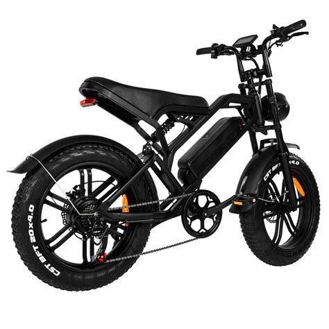 Ouxi V8 V20 Fatbike 250W 15Ah Zwart Matrixemobility