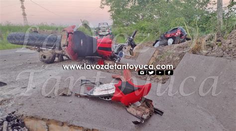 Motociclista Resulta Lesionado En Accidente Vial Diario La Voz De