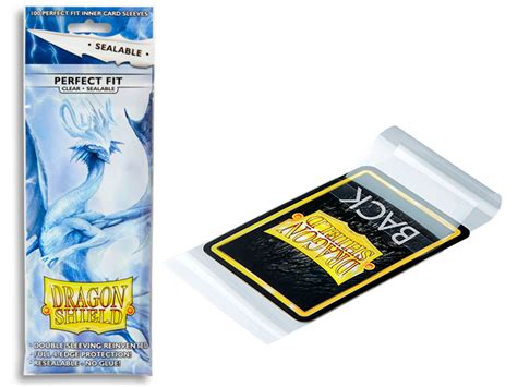 Dragon Shield Perfect Fit Sealable Clear Sleeves