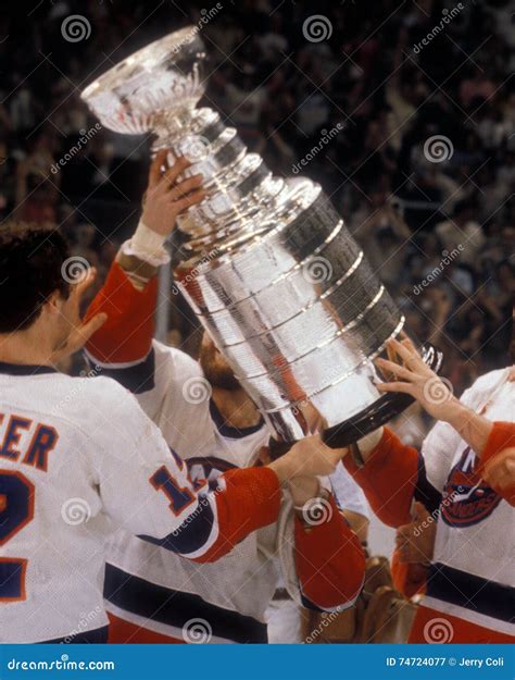 Vintage Islanders Win The Stanley Cup Editorial Photography Image Of