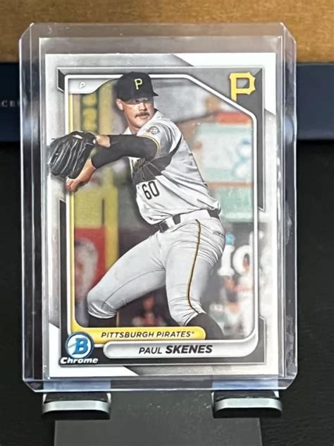 Paul Skenes Rc Bowman Chrome Prospects Base Bcp Rookie Eur