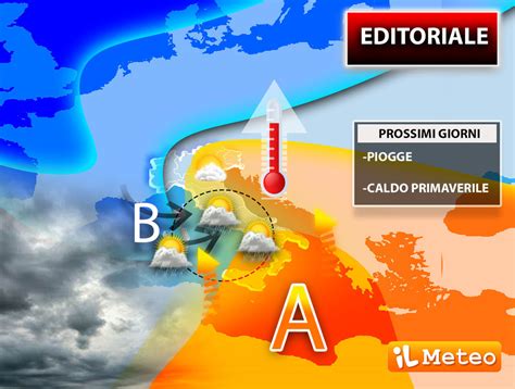 Editoriale Meteo di Mercoledì 6 Aprile piogge su oltre mezza Italia