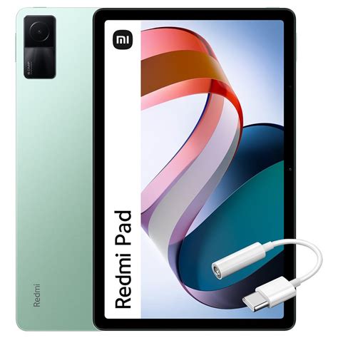 Xiaomi Redmi Pad Gb Gb Verde Menta Cabo Usb C A Jack