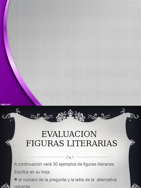 Pdf Ppt Prueba De Figuras Literarias Pdfslide Net