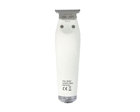 Máquina Terminadora De Corte De Cabello Kemei Km 5027 Color Plata