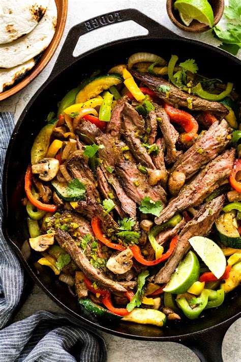 Steak Fajitas Recipe Jessica Gavin