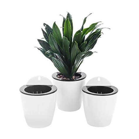 Pack Self Watering Wall Hanging Planter Pots Vertical Garden Window