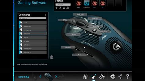 Cara Setting Mouse Logitech G S Youtube