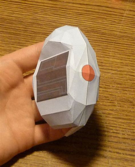 Papercraft Companion Cube Portal Turret Papercraft Führer Gunook