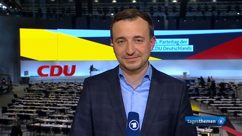 Video Neuer Cdu Generalsekretär Paul Ziemiak Im Tagesthemen Interview Tagesschaude