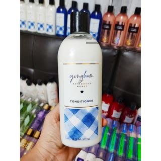 Bbw Gingham Shampoo Conditioner Ml Shopee Philippines