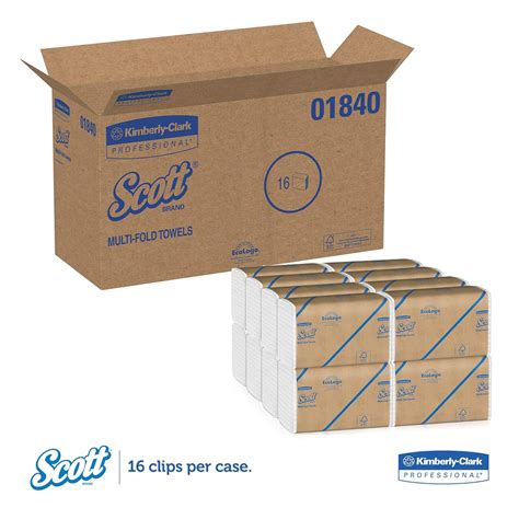 Scott Essential Multifold Paper Towels (01840) with Fast-Drying Absorbency 36000018400 | eBay