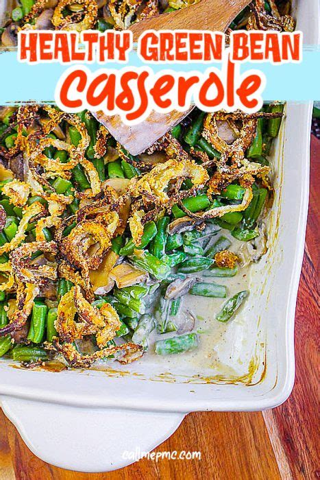 Healthy Green Bean Casserole