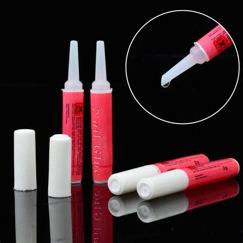 2ml Nail Glue Fast Dry Strong Adhesive For False Fake Acrylic Nail ...