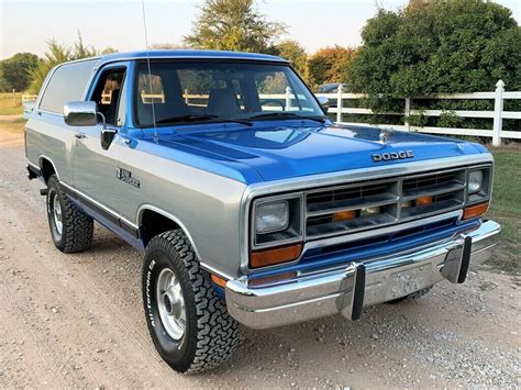 1990 Dodge Ram Charger LE 150 1 Owner NO RESERVE Classic Dodge