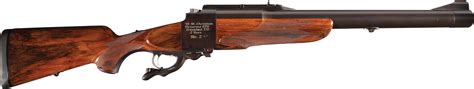 William Christian Firearms 2 Bore Falling Block Rifle Rock Island Auction