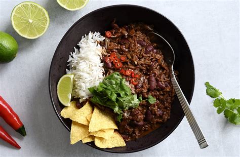 Chili sin carne nem og lækker opskrift på den skønne vegetar ret