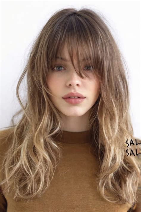 21 Wispy Curtain Bangs With Long Hair A Guide For Long Hair Styles Bangz Hair Design