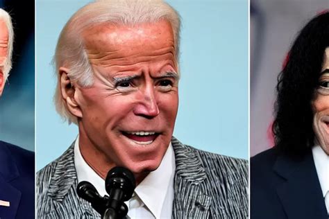 Michael Jackson Throws A Punch At Joe Biden Chaotic Stable Diffusion