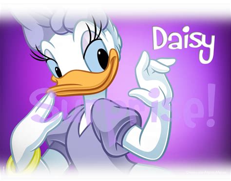 Daisy Duck Logo