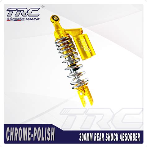 TRC Trading Gold Alloy Rear Mono Shock 300mm For Mio Beat Click