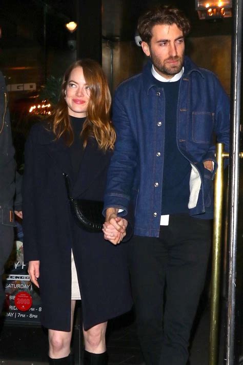 Emma Stone And Dave Mccary Step Out After Engagement