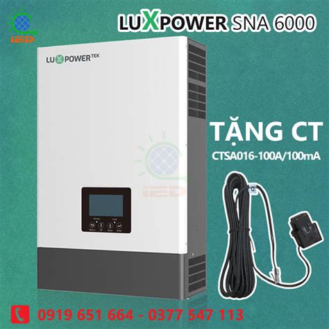 Biến Tần Hybrid Lux Power 6kw Sna 6000 Wpv Biến Tần điện Năng Lượng