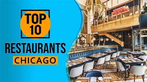 Top 10 Best Restaurants In Chicago YouTube