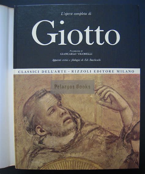 L’opera Completa Di Giotto Παλαιοβιβλιοπωλείο ΠΕΛΑΡΓΟΣ