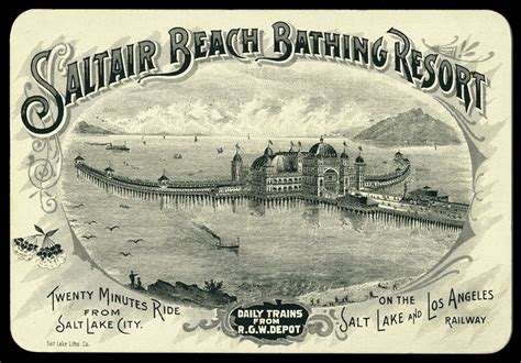 Saltair Beach Bathing Resort | Sheaff : ephemera