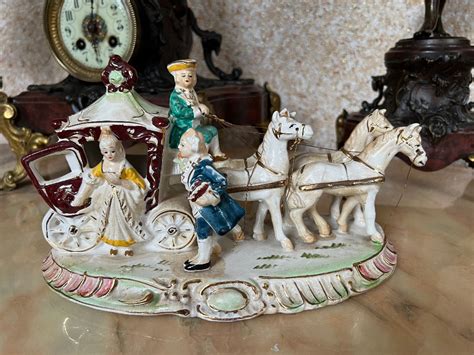 Figurka Porcelana Karoca Kareta Leżajsk Kup teraz na Allegro Lokalnie