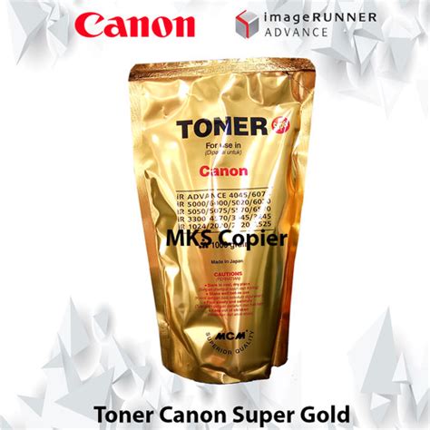 Jual Toner Refill Bubuk Canon Super Gold Ir Adv Mesin Fotocopy Tinta