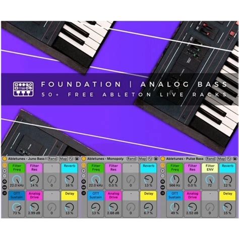 Abletunes Release Foundation Analog Bass Free Ableton Live Racks