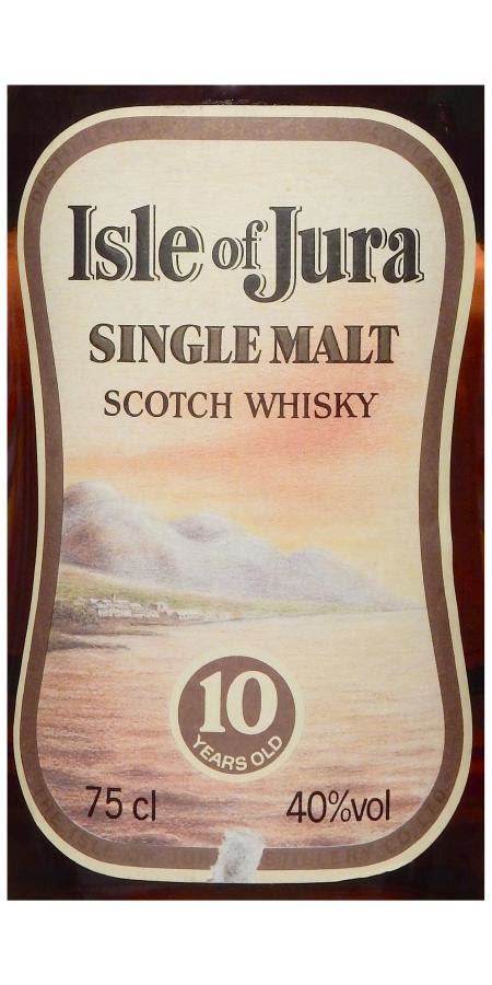 Isle Of Jura Year Old Whiskybase Ratings And Reviews For Whisky