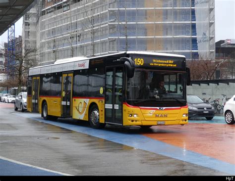 Postauto Man Lion S City Zh In Horgen Am Bus Bild De