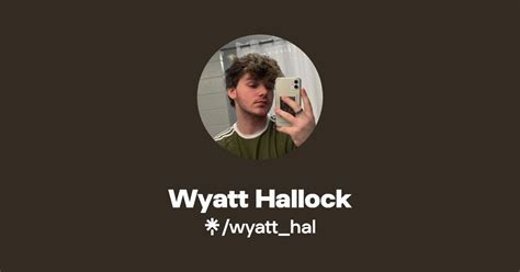 Wyatt Hallock Instagram Tiktok Linktree