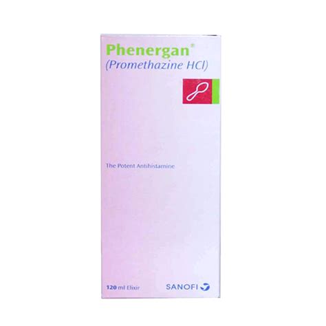 Phenergan Syrup 120ml Meditech Diagnostic International