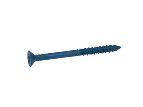 14 X 1 14 Flat Phillips Tapcon Concrete Screw 100box Confast