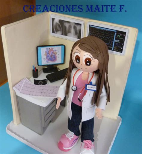 Manualidades Y Creaciones Maite F Fofucha Medico Cardiologo Personalizada